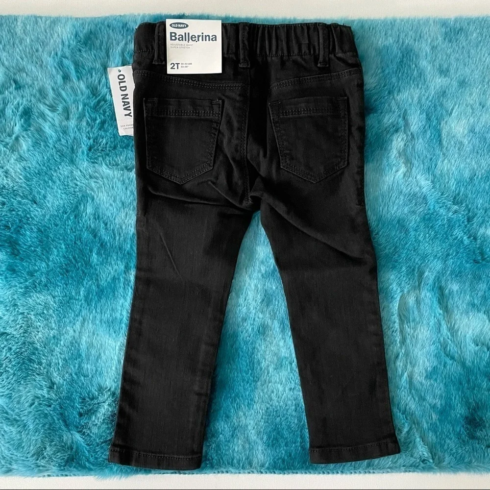 Old Navy Toddler Girl BALLERINA Jeans Size 2T